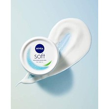 Mabeyn Soft Krem, 200 Ml, Nemlendirici Bakım Kremi, Yüz, Vücut, El, Jojoba Yağı ve E Vitamini ile Cilt Bakımı, Anında Emilen Hafif Formül, Tüm Ciltler Için 2li Paket