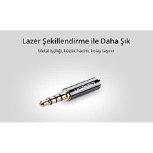 Mabeyn 3.5mm'den 2.5mm'ye Dönüştürücü Siyah