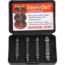 Mabeyn Hasar Görmüş Vida Çıkarıcı Sökücü Yamuk Vida Uçları Hasarlı Vida