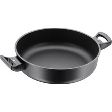 Mabeyn Wmf Permadur Excellent Güveç Tavası 28 cm Indüksiyon, Yüksek Kenar, Alüminyum Kaplama, Alev Korumalı Plastik Sap