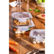 Mabeyn Emsan Luna 800 ml Borosilikat Saklama Kabı