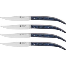 Mabeyn Zwilling 391620000 4'lü Biftek Bıçağı Seti, Mavi