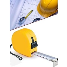 Mabeyn Şerit Metre Paslanmaz 3m x 19MM Otomatik Tuşlu Ölçüm Metresi 1410