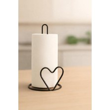 Mabeyn Byta Metal Kağıt Havluluk, Kalp Tasarımlı, Dayanıklı ve Modern