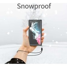 Mabeyn Galaxy S22 Ultra Uyumlu 1-1 Su Geçirmez Uyumlu-Siyah