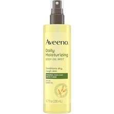 Mabeyn Günlük Nemlendirici Kuru Vücut Yağ Sisi, Yulaf ve Jojoba Yağlı Kuru, Kaba Hassas Ciltler, Besleyici ve Hipoalerjenik Vücut Spreyi, Paraben, Silikon ve Ftalat Içermez, 6.7 ml