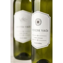 Mabeyn Aee® Ahşap Stantlı 2'li 750 ml Zeytinyağı Sıvıyağ Şişesi Yağdanlık Yağlık