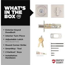 Mabeyn 660 Sürgü Akıllı Anahtar Anahtar Güvenliği, Nikel