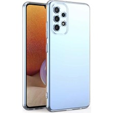 Mabeyn Galaxy A13 4g ile Uyumlu Yüksek Kalite Şeffaf Kamera Koruma Yükseltili Silikon Şeffaf Telefon Kılıfı