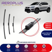 Aeroplus Seat Ateca Ön Arka Muz Silecek Takımı 2016-2020