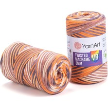 Mabeyn El Örgü Ipi Twısted Macrame 3 mm Vr, 927, 4X250 gr