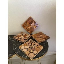 Mabeyn ve Bardak Altlığı Set