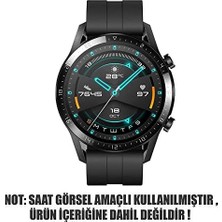 Mabeyn Gtr 2 Sport 47MM Için Kordon, Silicone Rapidbands Siyah