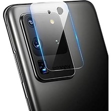 Mabeyn Galaxy S20 Ultra ile Uyumlu Kamera Lens Koruma Camı Renksiz