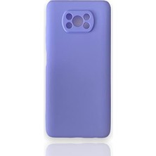 Mabeyn X3 Nfc Uyumlu Kılıf Kamera Lens Korumalı Esnek Silikon Yıkanabilir Uzun Ömürlü Kapak - Lila
