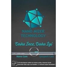 Mabeyn - (Cam) 17 Pro Max ile Uyumlu Ultra Ince Darbe Korumalı Esnek Mizer Cam Ekran Koruyucu
