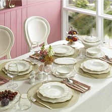 Mabeyn Pierre Cardin Karina 60 Parça 12 Kişilik Yemek Takımı