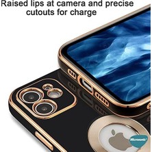 Mabeyn 12 Pro Için Kılıf Stamp Siyah [ 12 Pro ile Uyumlu Kılıf - Siyah]