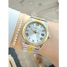 Ferrucci 2 Yıl Garantili 36 mm Büyük Kasa Kadın Kol Saati ve Bileklik