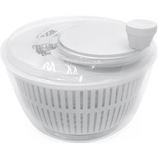 Mabeyn Salata ve Sebze Kurutucu Pratik Salata Kurutucu - Meyve Sebze Yeşillik Yıkama Kurutma Kabı 4.5 Litre