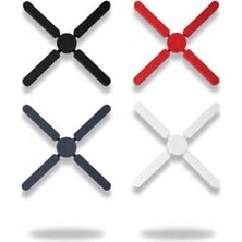 Mabeyn Katlanabilir Nihale – Isıya Dayanıklı, Kaymaz Tencere ve Tava Altlığı (Beyaz)