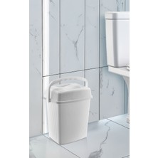 PremiumPort Pratik ve Şık 5l Tutma Saplı Banyo Mutfak Çöp Kovası
