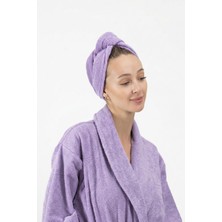 Ender Home CottonVerse Düğmeli %100 Pamuk Saç Kurulama Bonesi