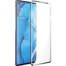 Mabeyn Oppo Reno 4 Pro 4g ile Uyumlu Pet Full Ekran Koruyucu Siyah
