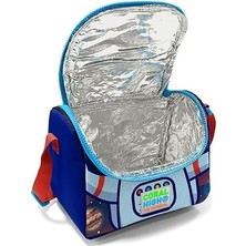 Mabeyn Coral High Erkek Çocuk Mavi Astronot Okul ve Piknik Beslenme Çantası