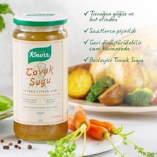 Mabeyn Knorr Cam Kavanoz Tavuk Suyu 480ML X1 + Knorr Cam Kavanoz Kemik Ilik Suyu 480ML X1