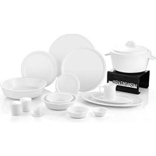 Mabeyn Koleksiyon Eser-I Istanbul Yemek Seti 120 Parça-Sade