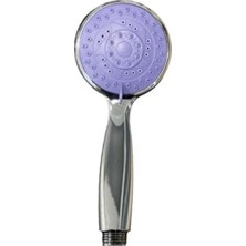 Mabeyn Duş Seti Ayarlanabilir El Duş Başlığı ve 150 cm Krom Duş Hortumu, Yüksek Basınçlı Su Akışı Sağlayan Çok Fonksiyonlu El Tipi Duş Başlığı, Dayanıklı Krom Spiral Hortum, Evrensel Bağlantı Uyumlu, Kolay