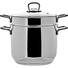 Mabeyn Mutfaksever Indüksiyon Tabanlı Çelik Spagetti Tenceresi