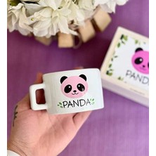 Mabeyn Giftmoda Pembe Panda Tasarımlı Kutulu Kupa
