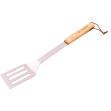 Mabeyn Barbecook Ahşap Saplı Paslanmaz Çelik Spatula 46 cm