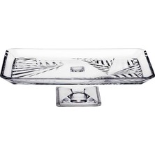 Mabeyn Paşabahçe Madlen Ayaklı Servis Tabağı Hediyelik Kutu Paşabahçe