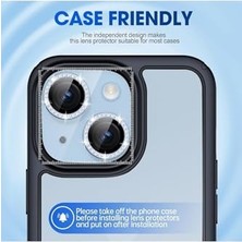 Mabeyn (5820) Mavi 9h Temperli Cam Halka Kamera Lens Koruyucu 15 ile Uyumlu