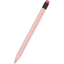 Mabeyn M-Pencil 1/2/3.nesil Kılıf Klasik Retro Tasarım Mat Silikon Pembe, 87006328
