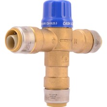 Mabeyn Cash Acme Doğrudan Bağlantılı 3/4 Inç HG110-D Termostatik Karıştırma Vanası, Pirinç Tesisat Armatürü, 24549