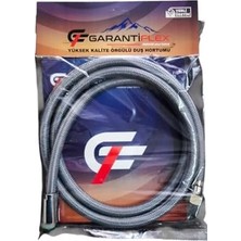 Mabeyn Garantiflex Örgülü Duş Hortumu, 150 Cm, Anti Twist Sistemi, 1/2-1/2 Bağlantı, Esnek, Yüksek Basınç Dayanımlı