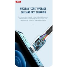 Mabeyn Xo Is Beauty 60W Hızlı Şarj Kablosu Type-C | NB-Q208B | Yumuşak Slikon Tasarım | Hızlı Veri Aktarımı | 1 Metre | Siyah