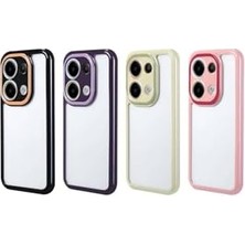 Mabeyn 13 Pro 4g Kılıf Kamera Korumalı Renkli Kenar ve Çerçeve Tasarımlı Vitamin Kap