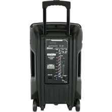 Mabeyn LS-P1915EE Portatif Taşınabilir Mikrofonlu Seyyar Ses Sistemi 15 Inç 1200 Watt
