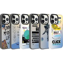 Mabeyn 13 Pro Max Kılıf Astronot Decrux Sert Kapak Dayanıklı Darbe Karşıtı Koruyucu Tasarım (13 Pro Max, Astronot)
