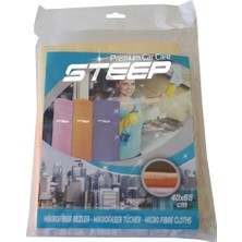 STEEP  Mikrofiber 40x40 cm Baklava Desen Cam Temizlik Bezi