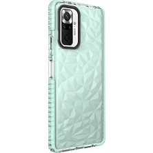 Mabeyn 10 Pro ile Uyumlu Kılıf Bumper Şeffaf Buzlu Kapak Yeşil