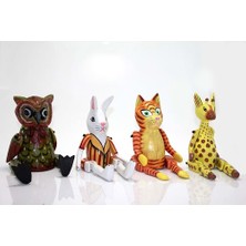 Elwes Ahşap Sallanan Hayvan Figürü