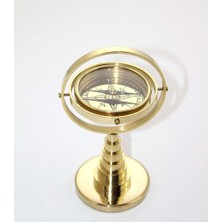 Elwes Pirinç Masa Üstü Pusula