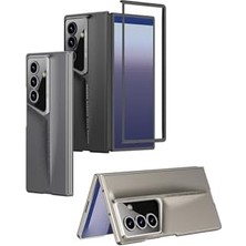 Mabeyn - Galaxy Z Fold 7 ile Uyumlu Kılıf Kamera Korumalı Arkası Dalgalı Lens Çevresi Parlak Sert Procase