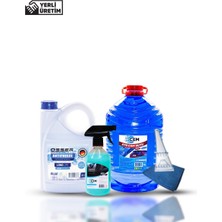 Cem Car Care Ultra Kışlık Oto Bakım Seti 5 Parça Mikro Fiber Bez Hediye